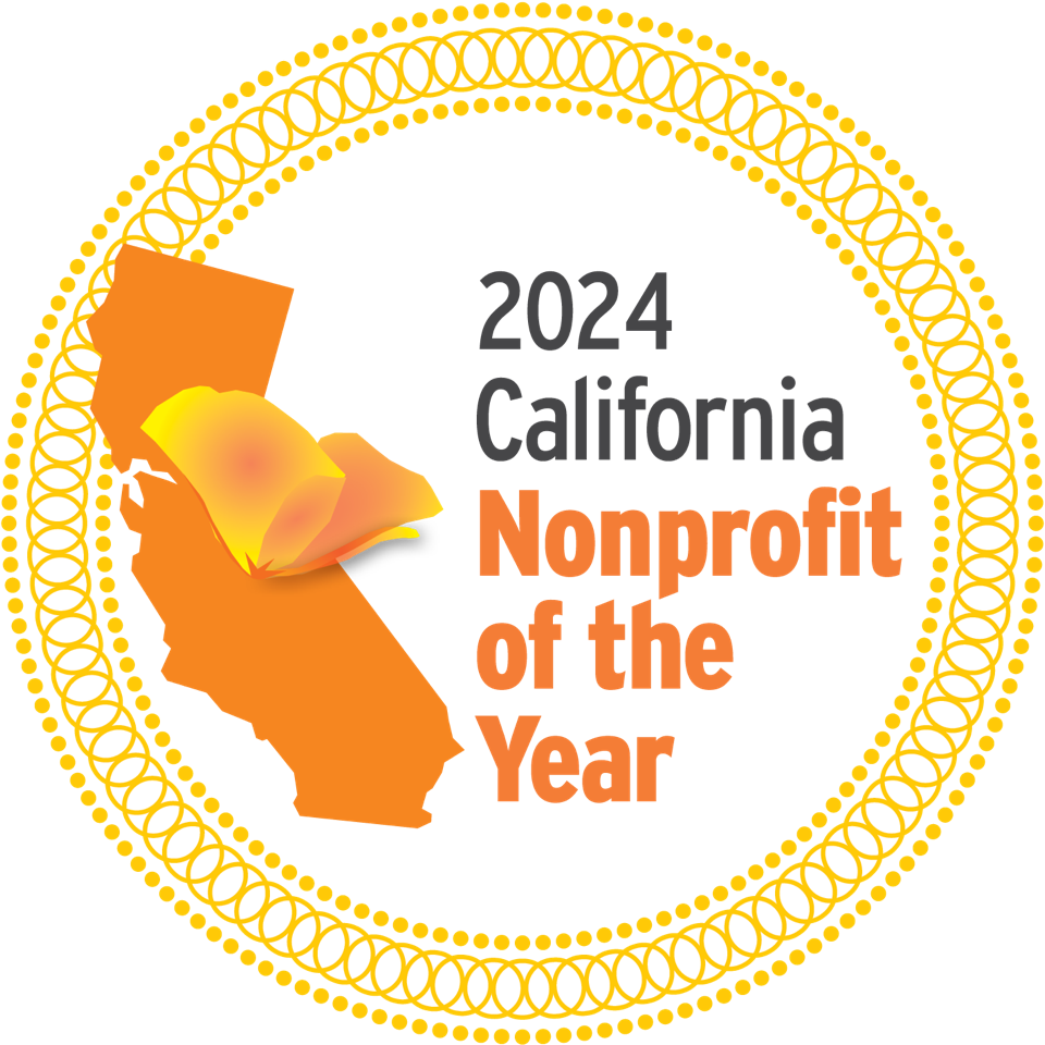 2024 California Nonprofit of the Year seal